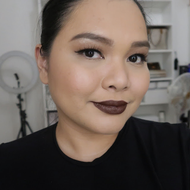 Rare Beauty Kind Words Matte Lipstick and Lip Liner in Strong review morena filipina beauty blog