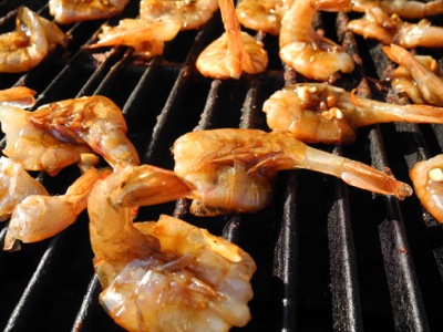 Shrimp on Grill