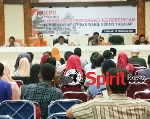 KPUD Takalar,Gelar Sosialisasi Menyatukan Pemahaman Jelang Pencoblosan