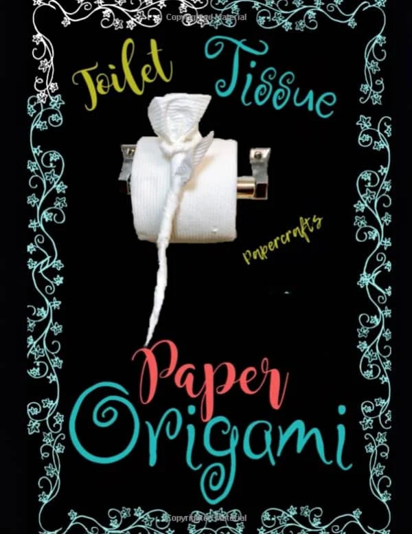 toilet tissue paper origami how-to book