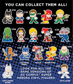 DC Comics Mystery Minis Blind Box Series 2 Checklist and Ratios by Funko