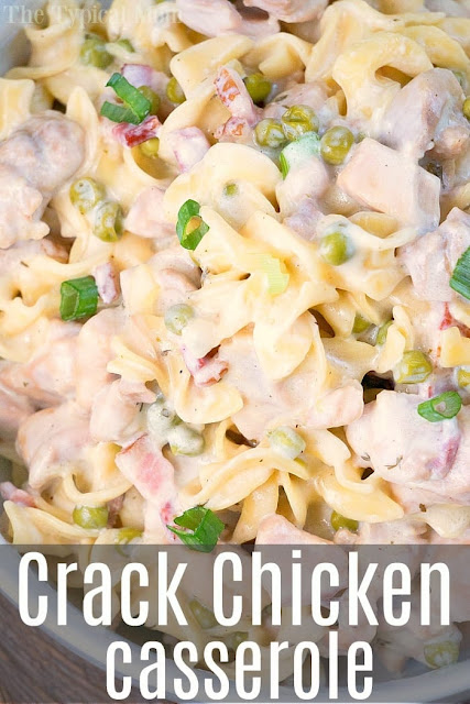 A simple, made from scratch recipe for crack chicken pasta casserole, made in the Instant Pot.