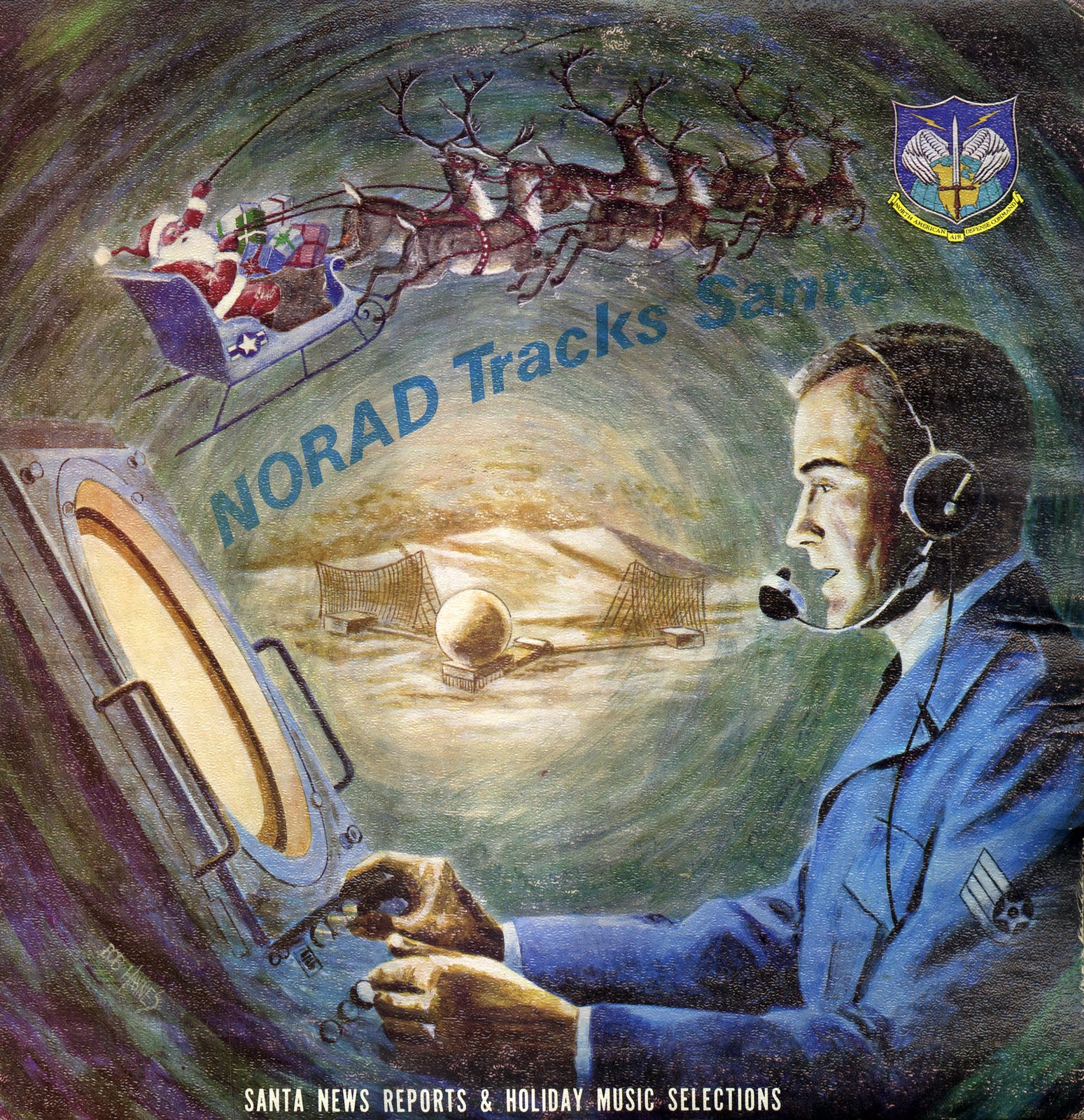 SPIDER FODDER: Norad Tracks Santa Claus