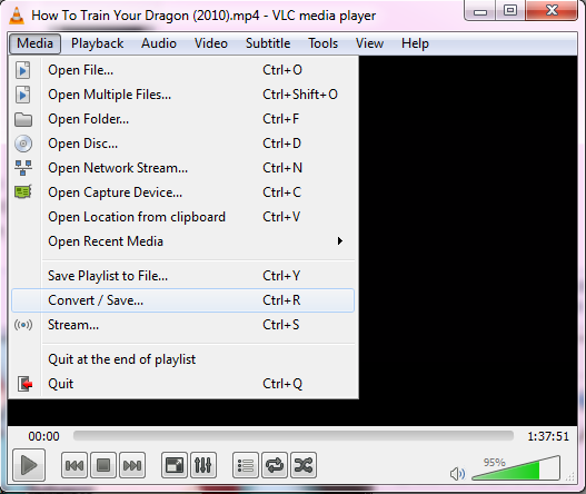 كيف تستعمل برنامج VLC لتحويل الصيغ