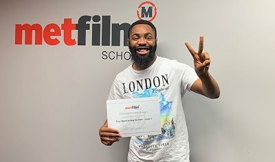 Comedian Woli Arole Graduates From MetFilm School In UK (Photo)