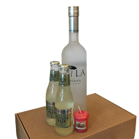 Coffret cocktail vodka Jecreemacave Saint Valentin