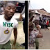 Corpers Tear Gassed For Protesting Unpaid Allowances By INEC.