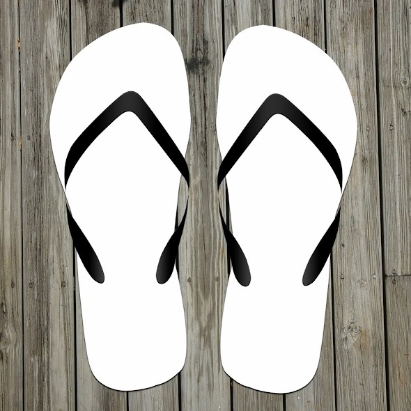 Download Mockup Corner: Flip Flop Sandals Product Mockup