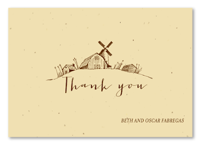 Happy Barn - Thank You Cards