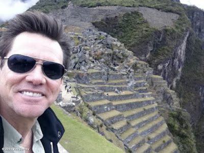 Jim Carrey, Machu Picchu Hollywood, celebrities Machu Picchu