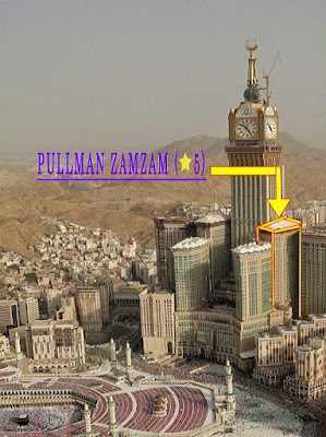 Umroh Hotel  Bintang  3 Mubarak 5  Grand Zam Zam Di Makkah 