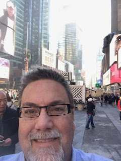 David brodosi traveling to New York to visit time square