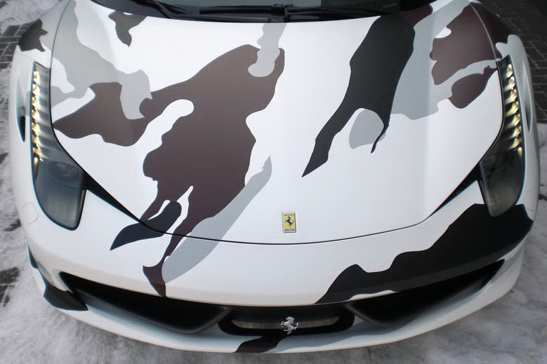 Ferrari 458 Italia Camouflage