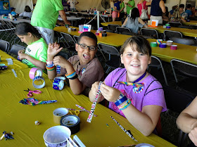 Crafting at the Avon Duck Tape Festival