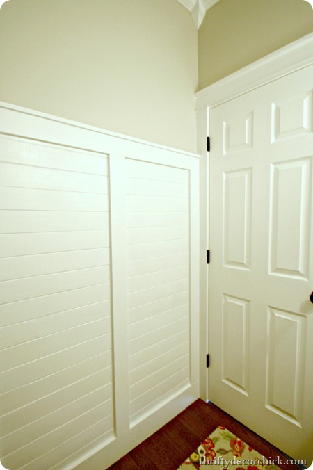 board and batten over planks walls