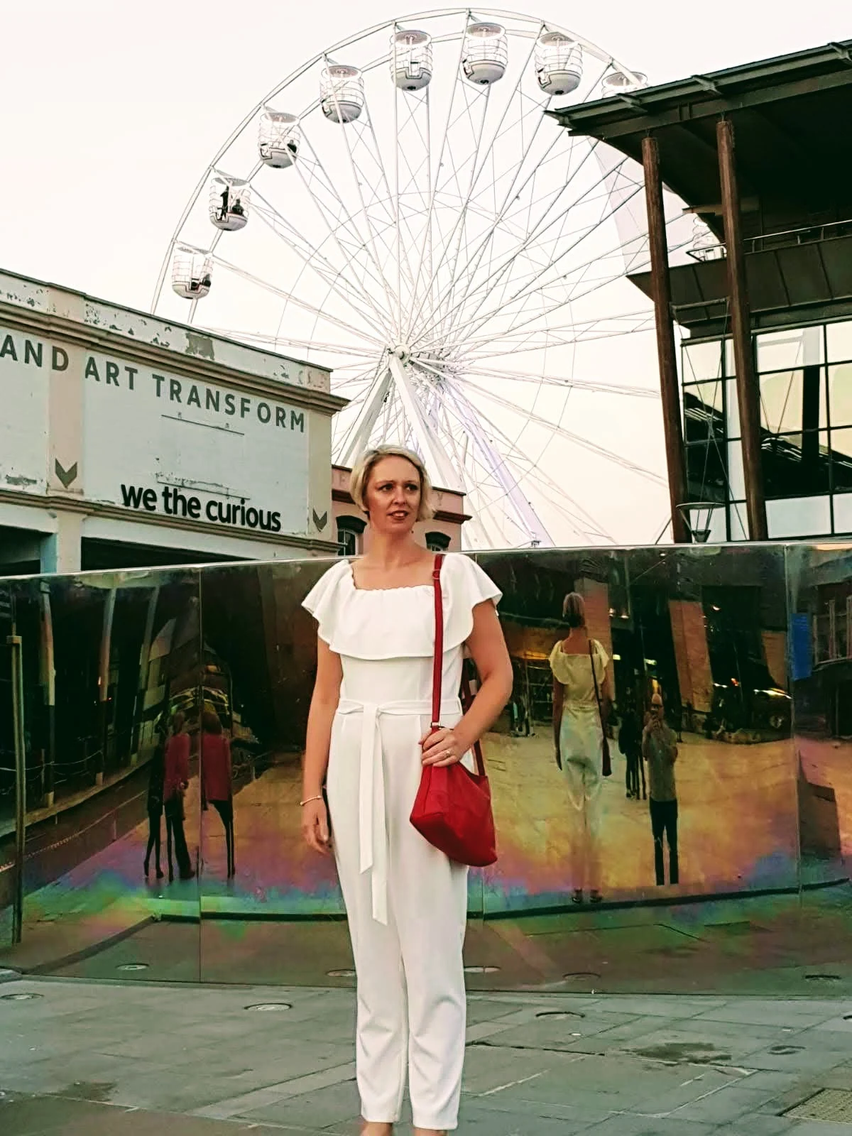 White Jumpsuit And Nearly A Trip To Bristol! OOTD