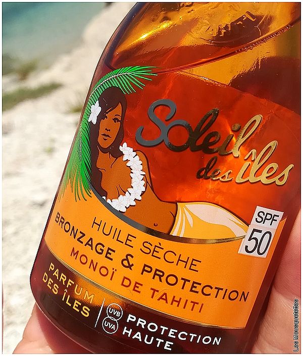 Soleil des Îles, Huile sèche bronzage et protection au Monoï de Tahiti - Blog Marseille