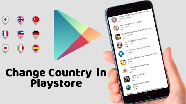 change play store country