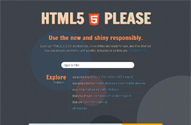 HTML5 Please