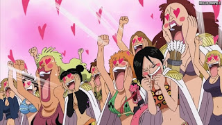 ワンピースアニメ 女ヶ島編 410話 九蛇海賊団 Kuja pirates | ONE PIECE Episode 410