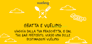 Logo Gratta e vinci buoni Vueling fino a 300 euro