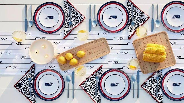 vineyard vines for target tabletop lookbook