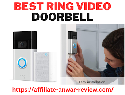 Ring Video Doorbell – Satin Nickel with Ring Chime 