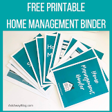 Home Binder Printables 2019