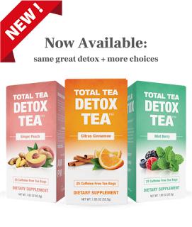 Total Tea Detox Tea flavors