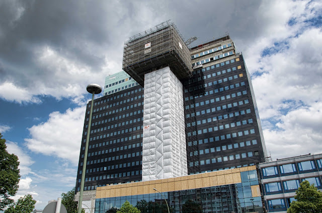 Baustelle Philips-Hochhaus, 73 Meter Höhe, Hotelkette Riu, Martin-Luther-Straße 1 - Kleiststraße, 10777 Berlin, 04.06.2014