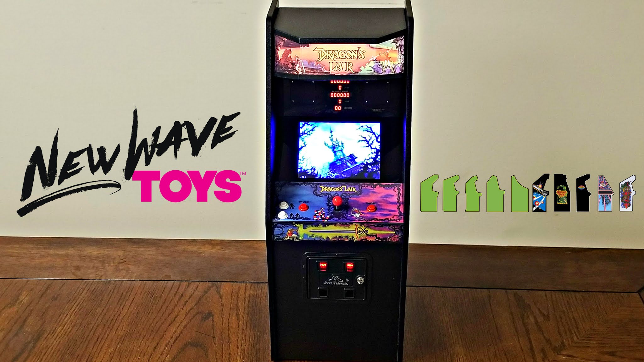 A Geek Daddy Dragons Lair Play Scale Arcade Machine