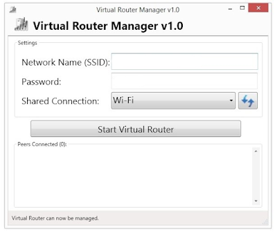 Virtual router manager