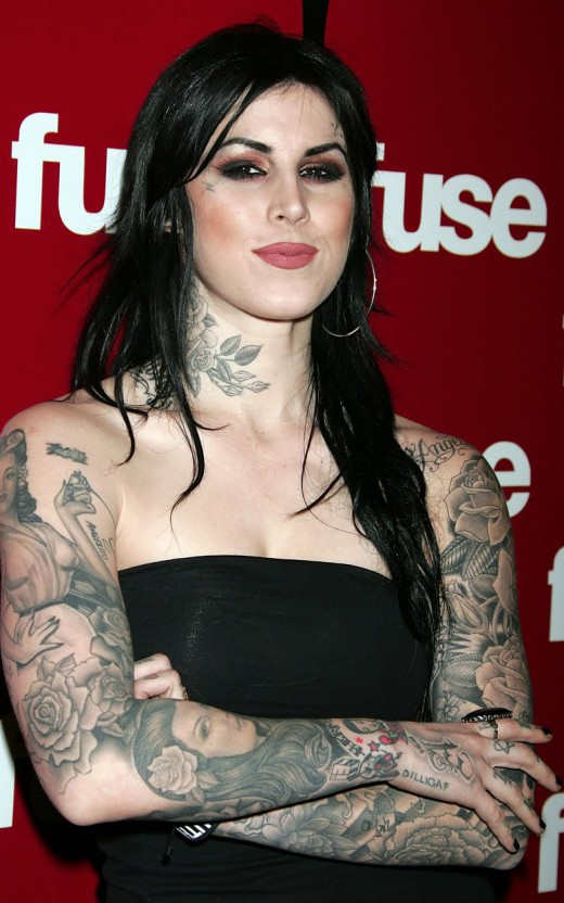 Kat Von D Arm Tattoos