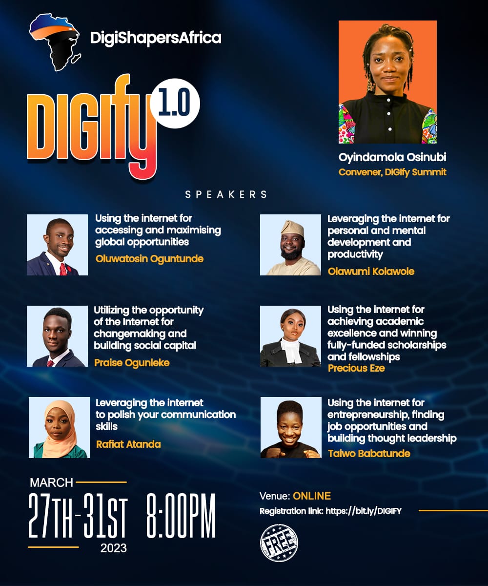 DIGIFY SUMMIT 1.0: EQUIPPING YOUNG AFRICANS FOR THE FUTURE OF WORK