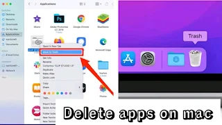 How to delete apps on mac