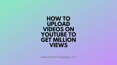 How to upload videos on Youtube