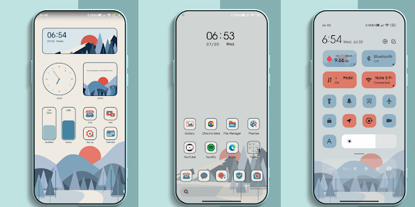 Qingshan | Fantastic Theme For MIUI 12 And MIUI 12.5 with Minimalistic Look