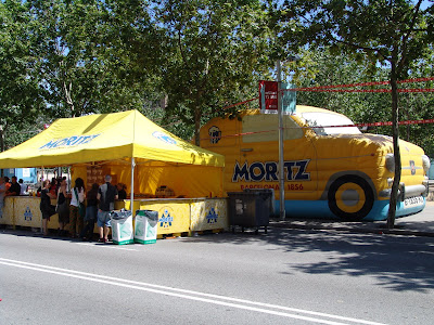 Handy Moritz Bar for Beer and Food! - Barcelona Sights Blog