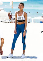 Martha Hunt Victoria’s Secret Sport Photoshoot in Miami