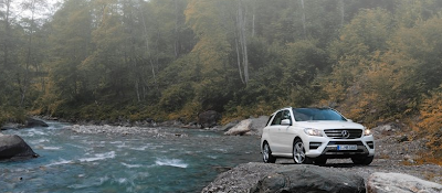 2012 Mercedes-Benz M-Class white