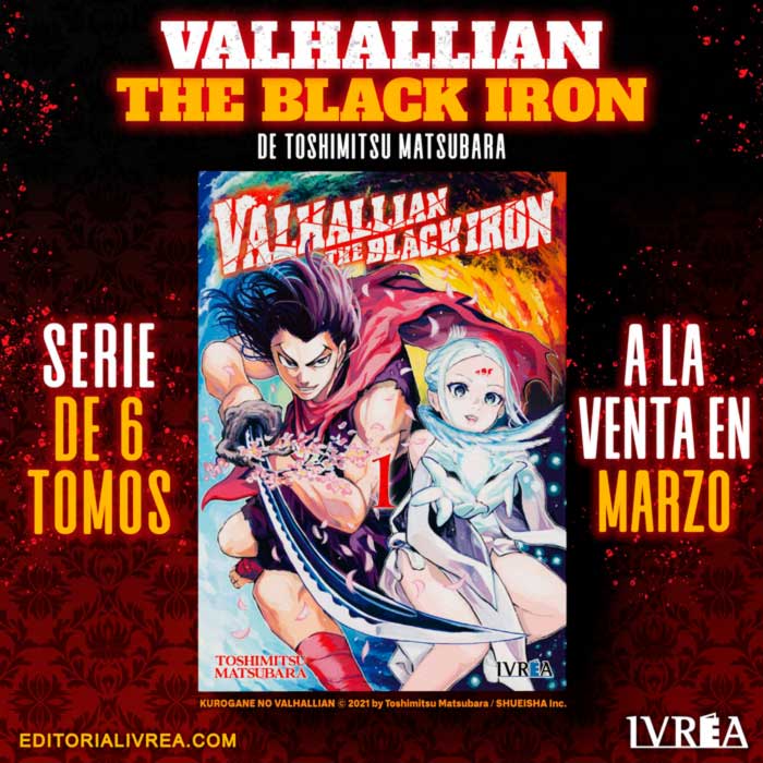 Valhallian The Black Iron (Kurogane no Valhallian) manga - Toshimitsu Matsubara - Ivrea