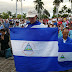 Católicos participaron de procesión por la paz y diálogo en Nicaragua.