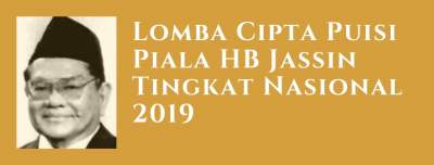 Lomba Cipta Puisi Piala HB Jassin Tingkat Nasional 2019