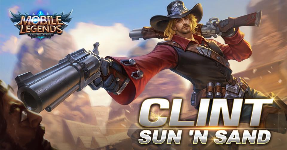 Clint Sun N Sand Remodel Video And Splash Art Released Mobile Legends Blog