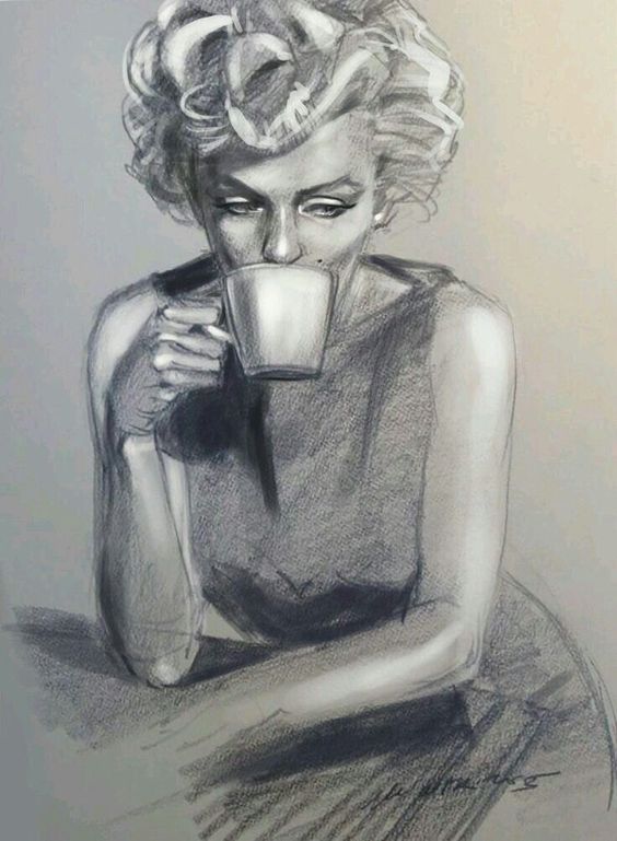 Dibujos a lápiz de Marilyn Monroe