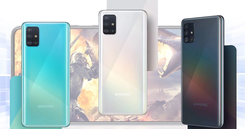 Samsung Galaxy A51, Ponsel Kekinian Empat Kamera dengan