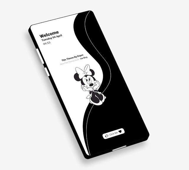 Black and White Free Theme for Android