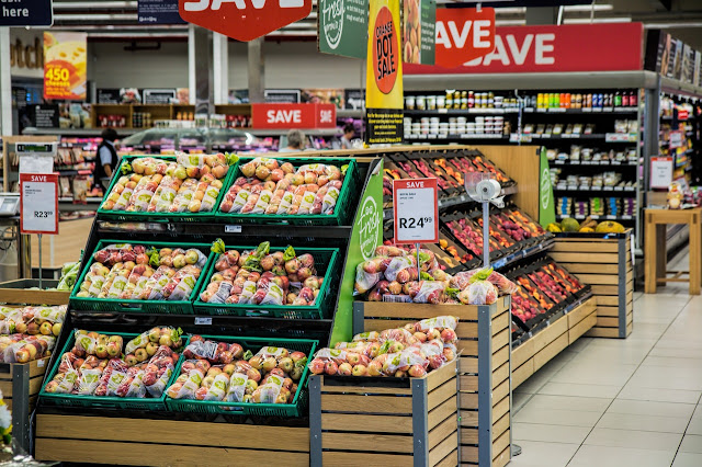 Huge Super Fruits Grocery Store