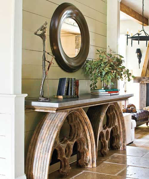 Color Outside the Lines: The Foyer : Console Tables