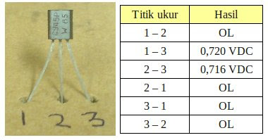 menentukan-kaki-transistor-c945